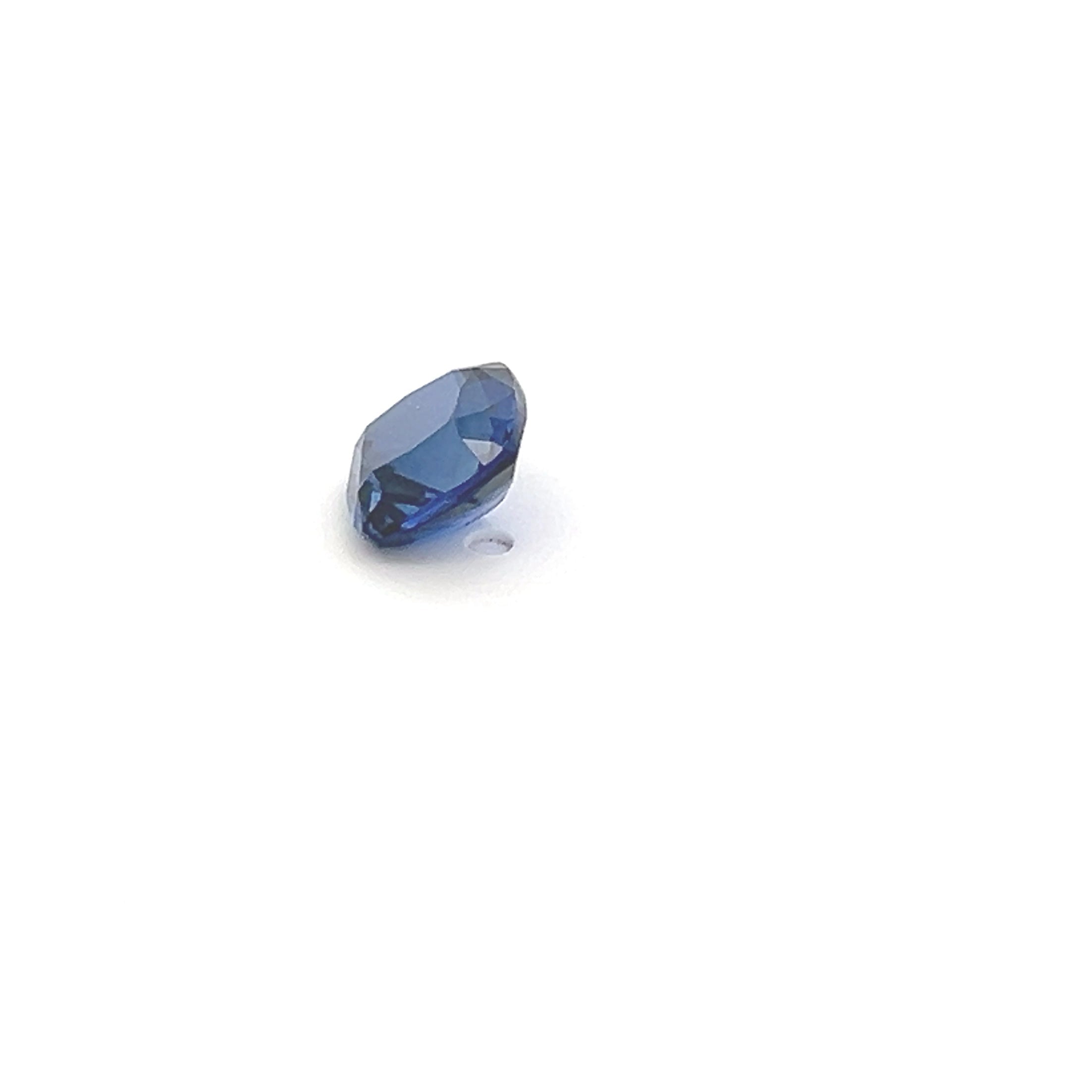 Premium 2.05Ct Blue Cushion Lab Grown Sapphire