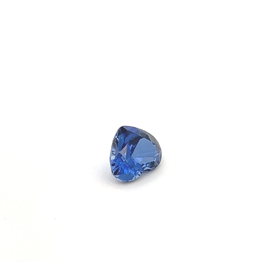 2.16Ct Heart Blue Lab Grown Sapphire For Rings & Pendants