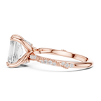 Lab Grown Radiant Diamond Ring