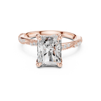 Lab Grown Radiant Diamond Ring