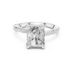Lab Grown Radiant Diamond Ring