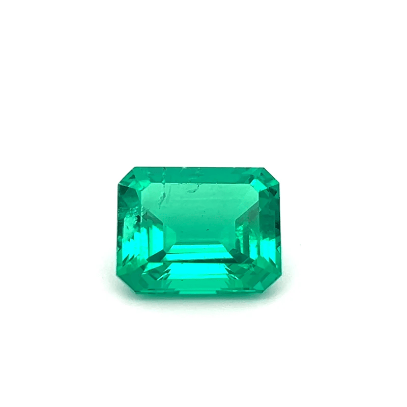 IGI Certified 10.27Ct Octagon Lab Grown Emerald