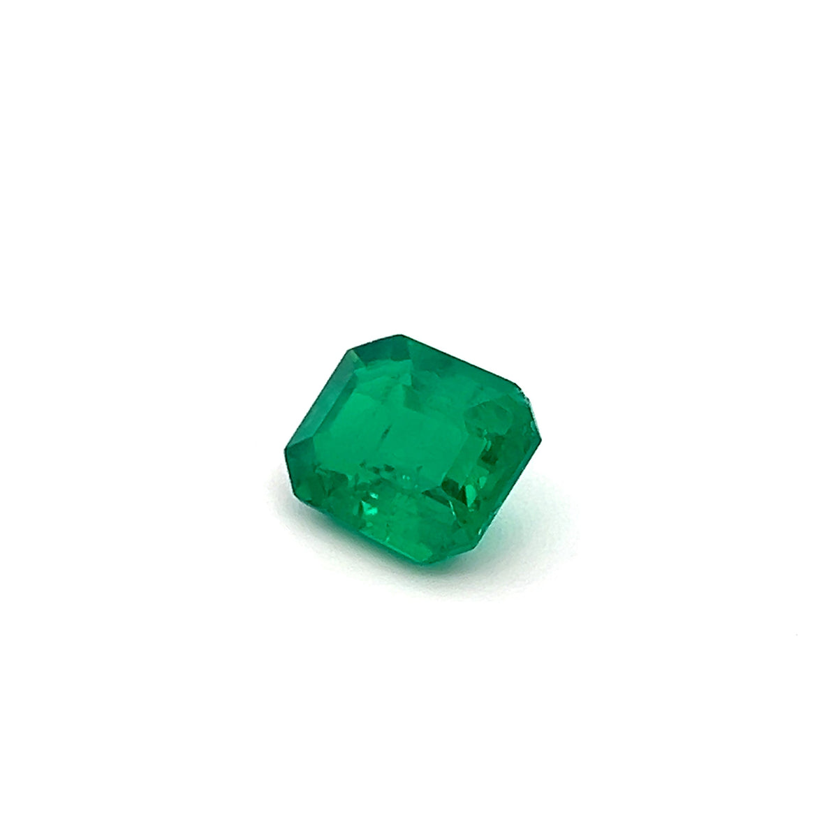 Octagon 3.92 Ct Lab-Grown Emerald 