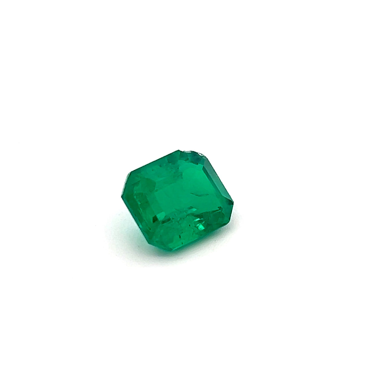 Octagon 3.92 Ct Lab-Grown Emerald 