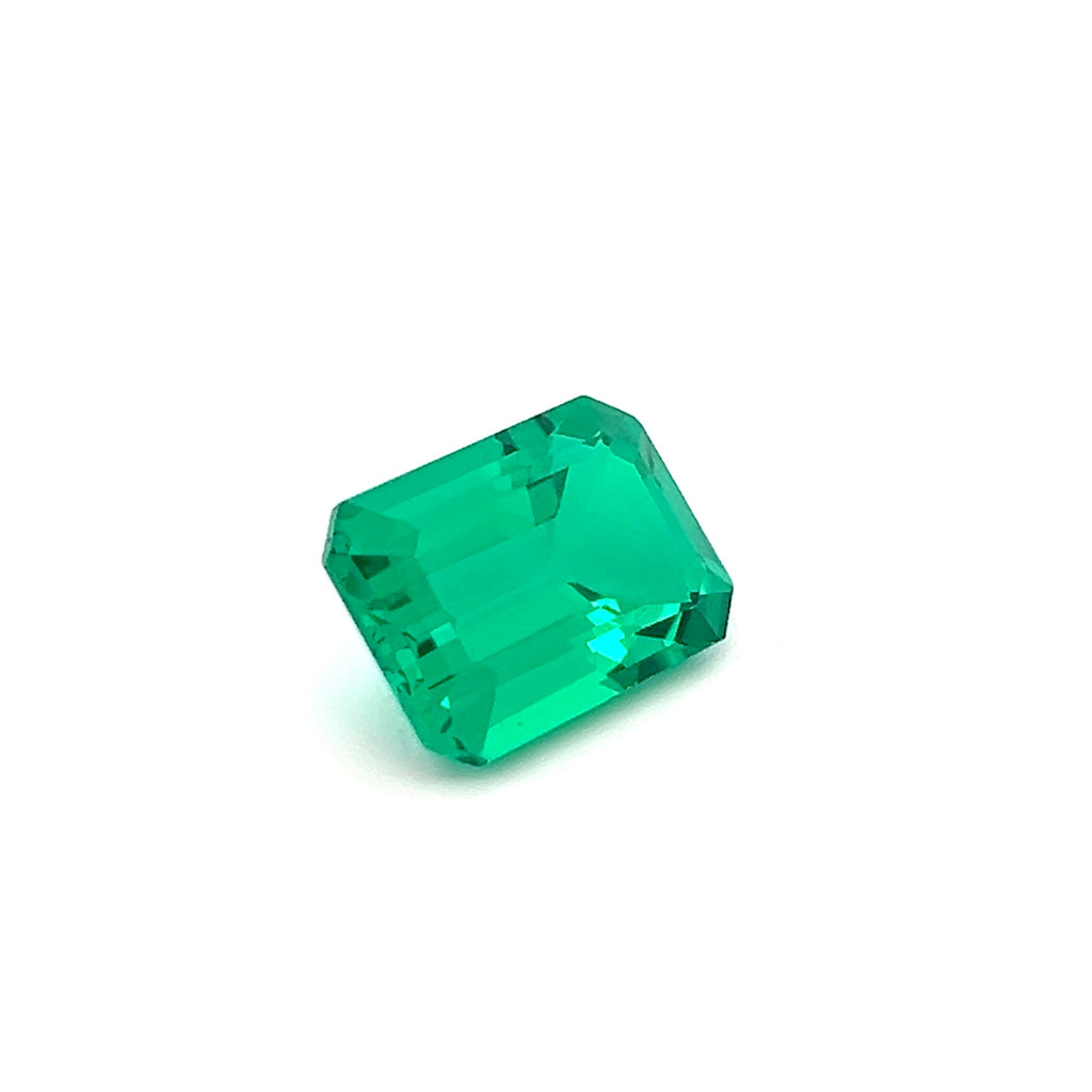 Green Emerald 6.89ct Octagon Shape