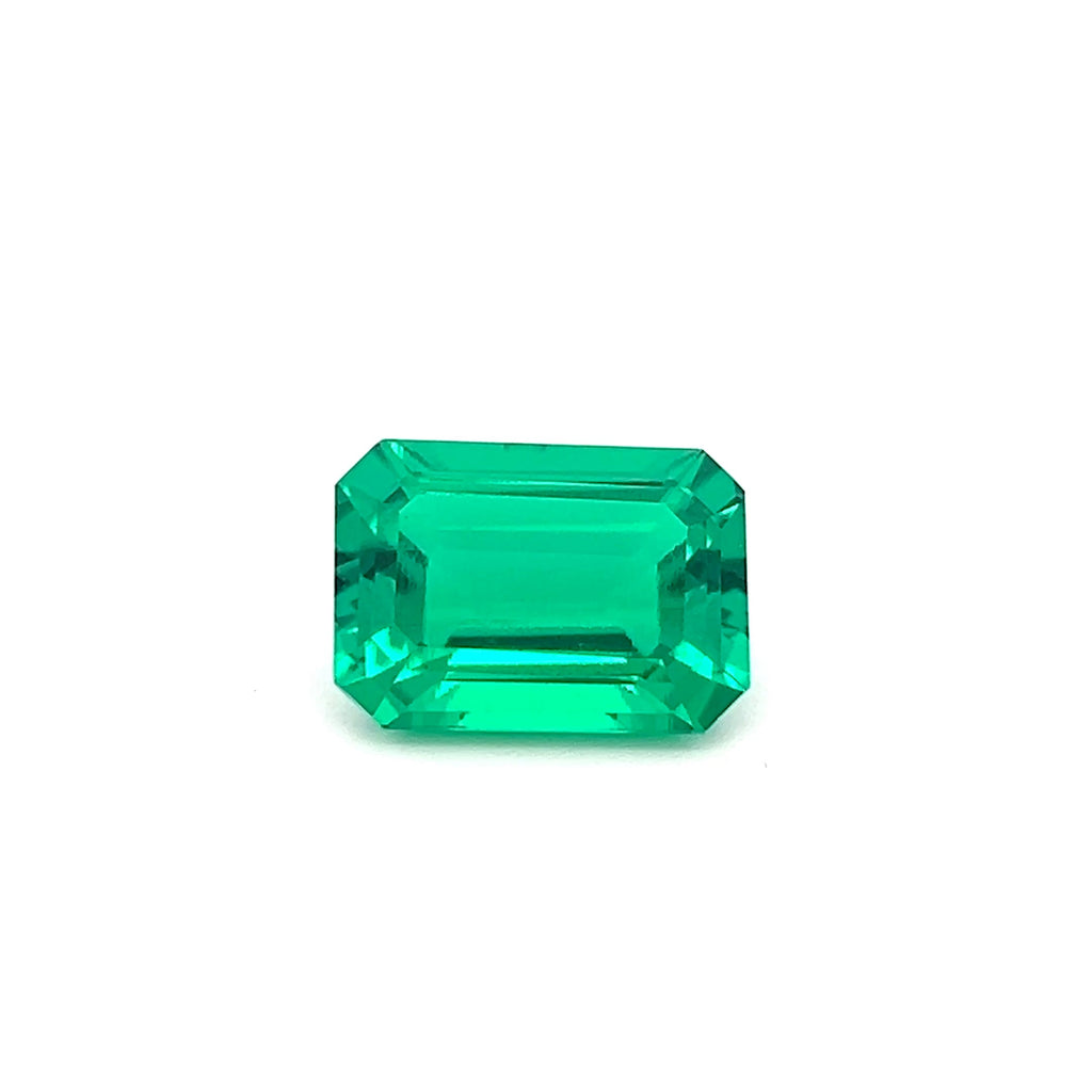 Green Emerald 6.89ct Octagon Shape