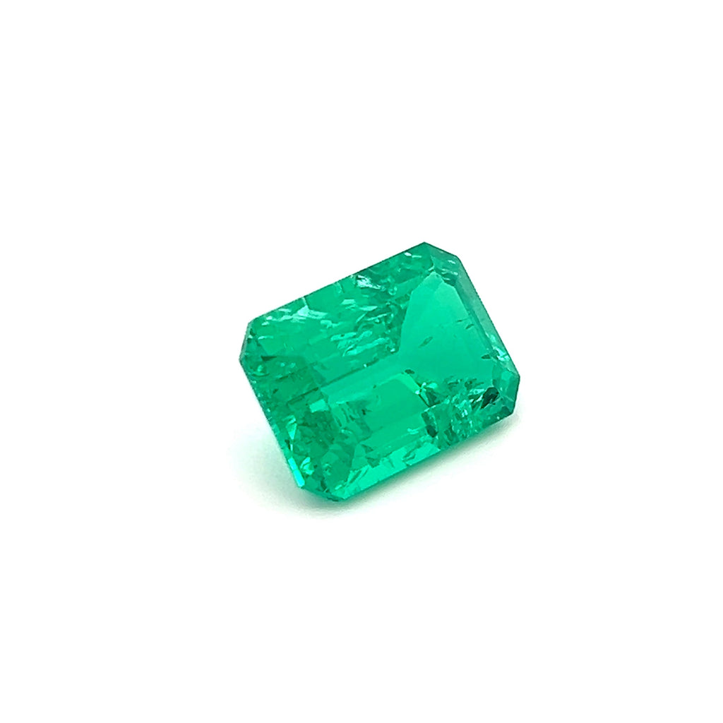 Octagon 7.44 Ct Lab-Grown Emerald