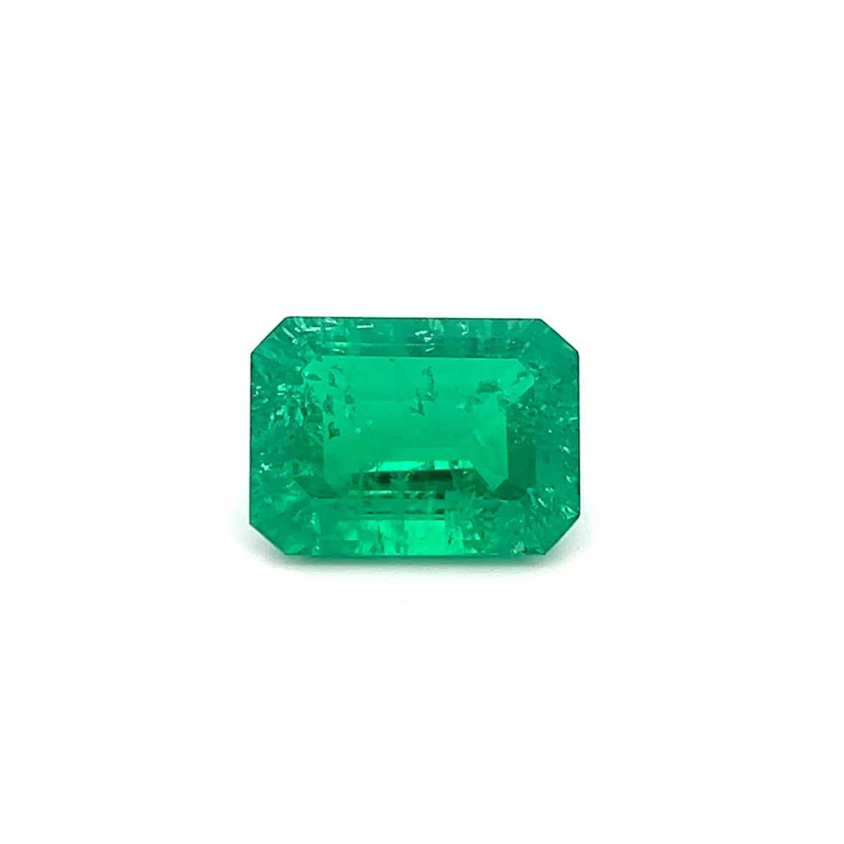 Lab-Grown Emerald Octagon 7.78ct