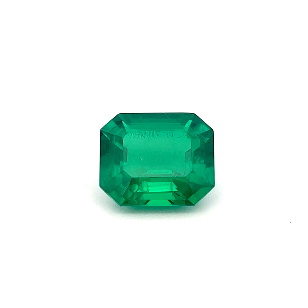 Octagon 7.82 Ct Lab-Grown Emerald 