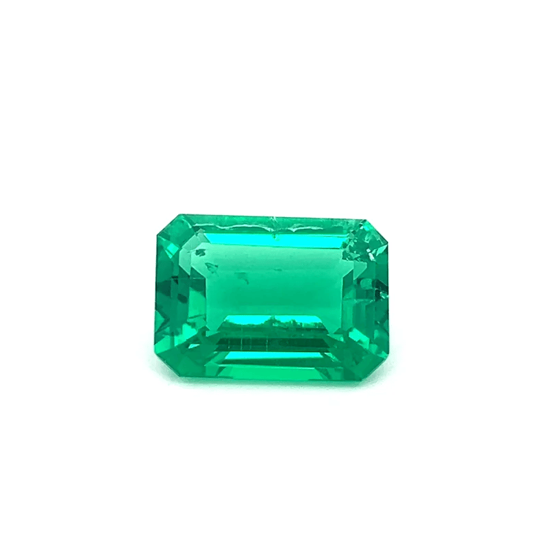 Octagon 8.59 Ct Lab-Grown Emerald 