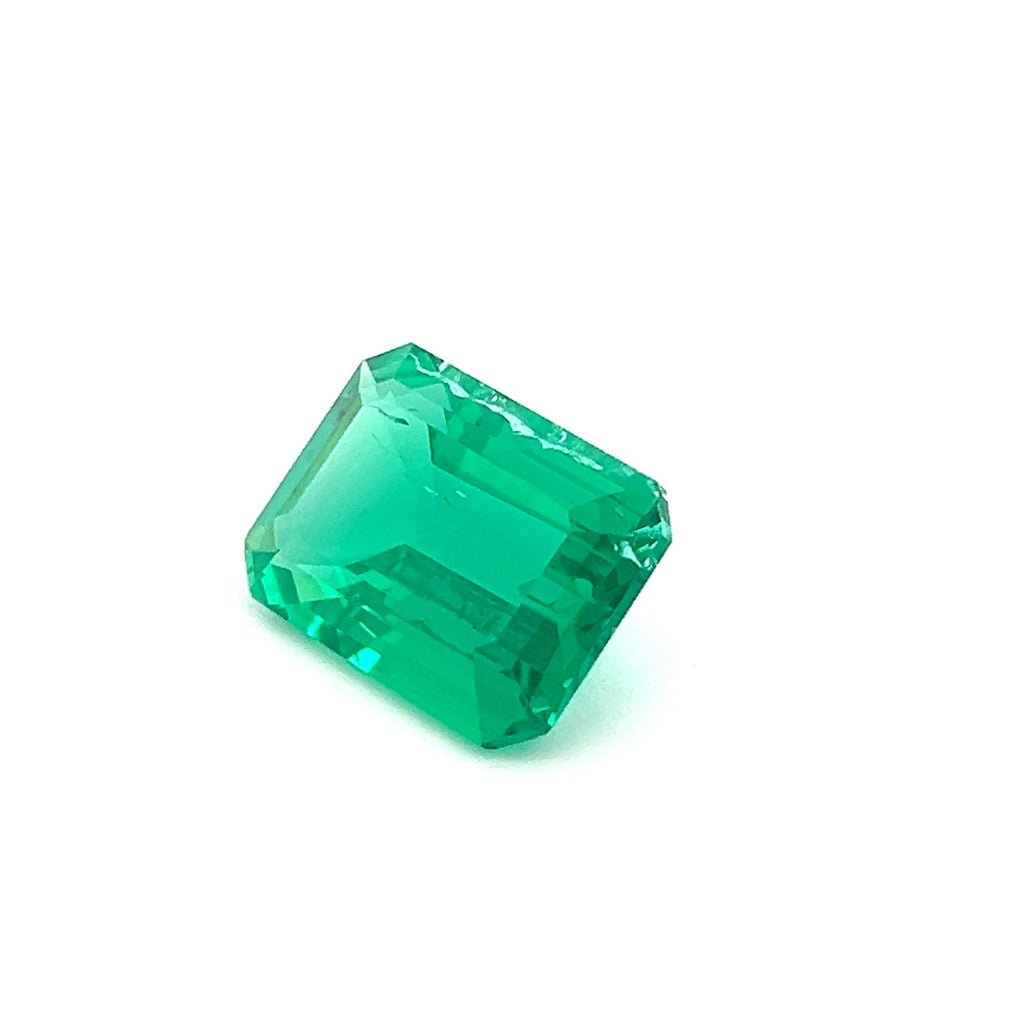 Octagon 8.59 Ct Lab-Grown Emerald 