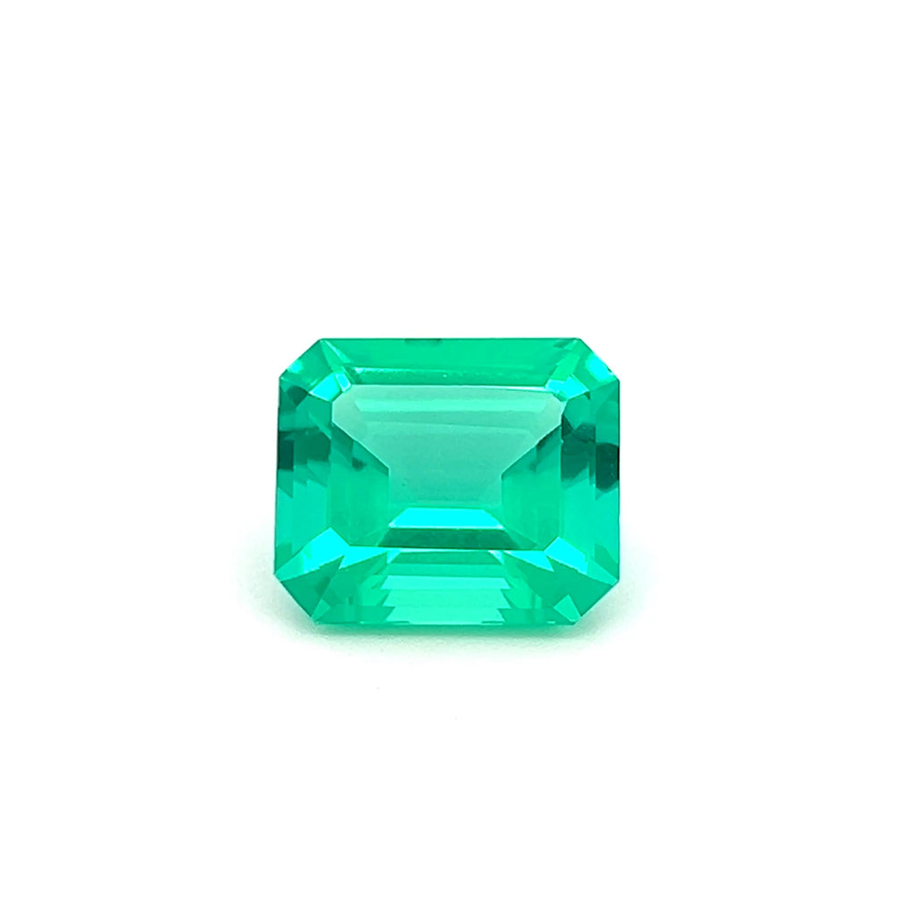 Lab Grown Emerald 8.59Ct Octagon