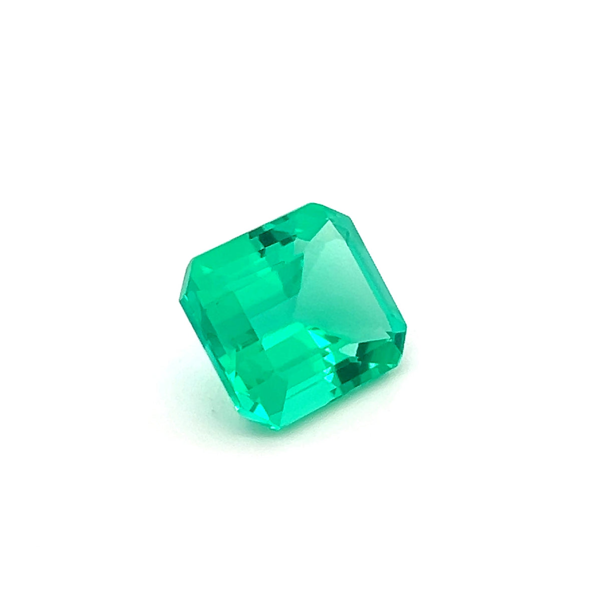 Octagon 8.76 Ct Lab-Grown Emerald