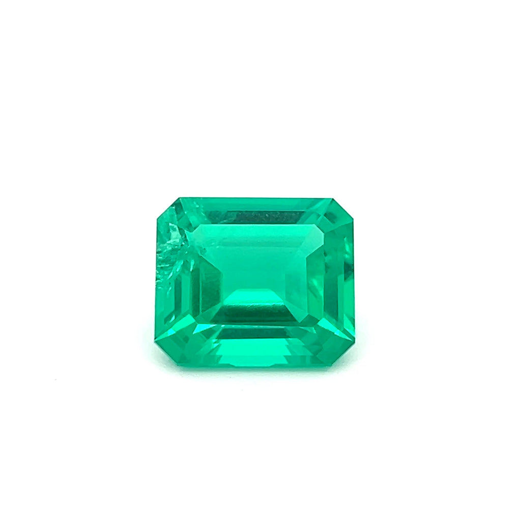 Octagon 9.47ct Ct Lab-Grown Emerald