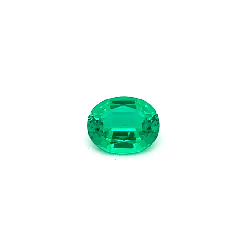 Lab Grown Colombian Emerald Oval 2.62ct