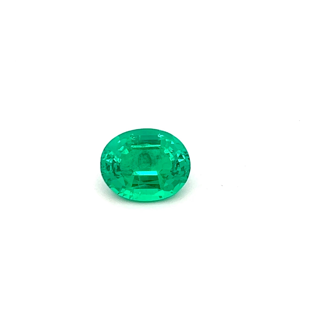 Lab Grown Colombian Emerald Oval 2.66ct