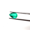 1.40Carats Pear Lab Grown Colombian Emerald