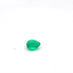 Colombian Lab Grown Green Emerald Pear 1.57Ct