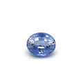 oval 6.44ct blue sapphire