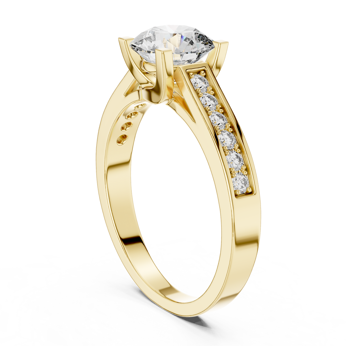 9KT Yellow Gold, 14KT Yellow Gold, 18KT Yellow Gold