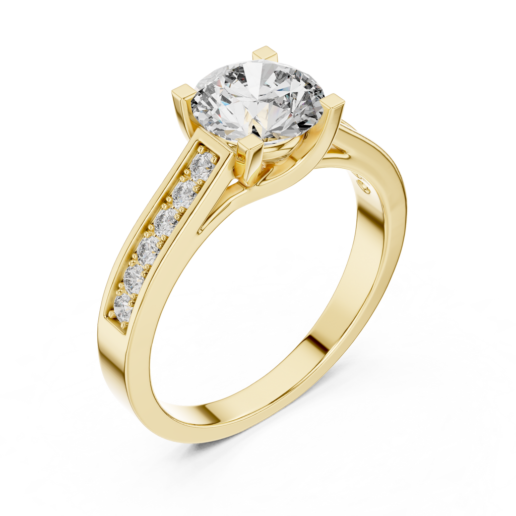 9KT Yellow Gold, 14KT Yellow Gold, 18KT Yellow Gold