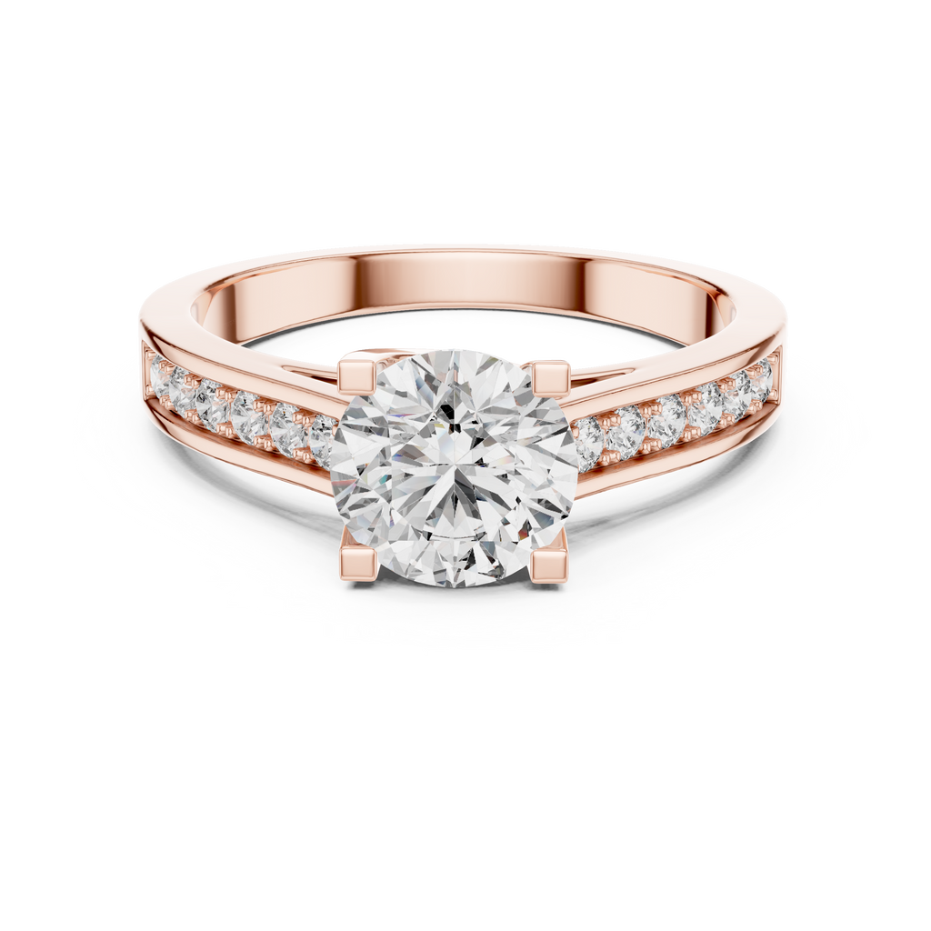 9KT Rose Gold, 14KT Rose Gold, 18KT Rose Gold