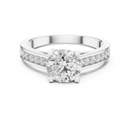 9KT White Gold, 14KT White Gold, 18KT White Gold