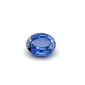 Medium blue oval sapphire 6ct