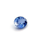 Medium blue oval sapphire 6ct