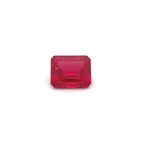 Octagon Lab Grown Ruby – 6.46 Carat