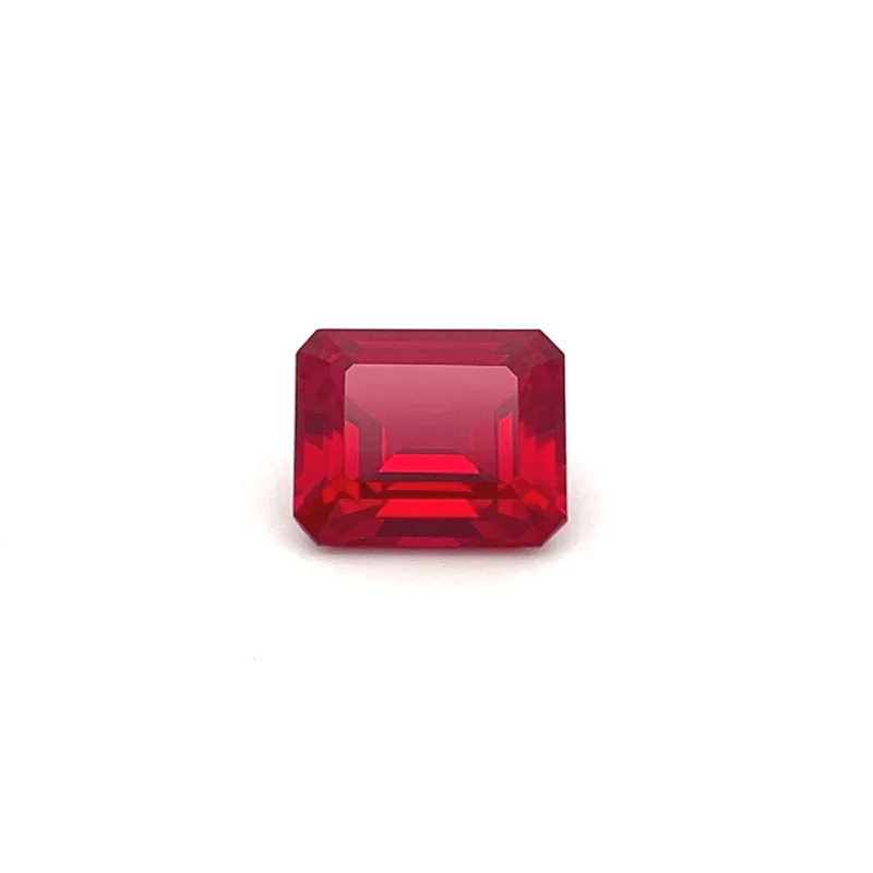 8.49 Ct Octagon Lab Created Ruby – Premium Quality