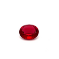 oval red beryl 3.06ct