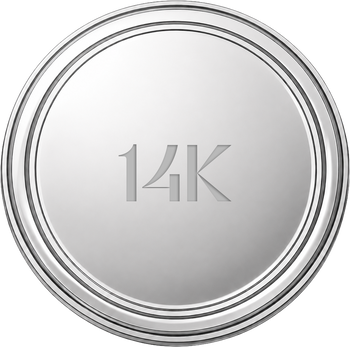 14KT White Gold