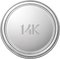 14KT White Gold
