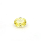 oval yellow sapphire 5.75ct