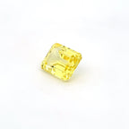 octagon yellow sapphire 6.51ct