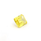 octagon yellow sapphire 7.41ct