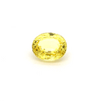 oval yellow sapphire 8.68ct