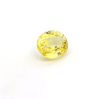 oval yellow sapphire 8.68ct