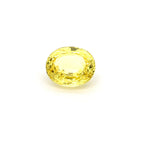 oval yellow sapphire 8.68ct