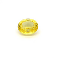 oval yellow sapphire 9.68ct