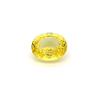 oval yellow sapphire 9.68ct