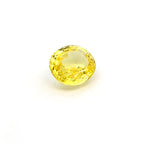 oval yellow sapphire 9.68ct