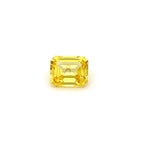 Octagon  yellow sapphire 5.49ct