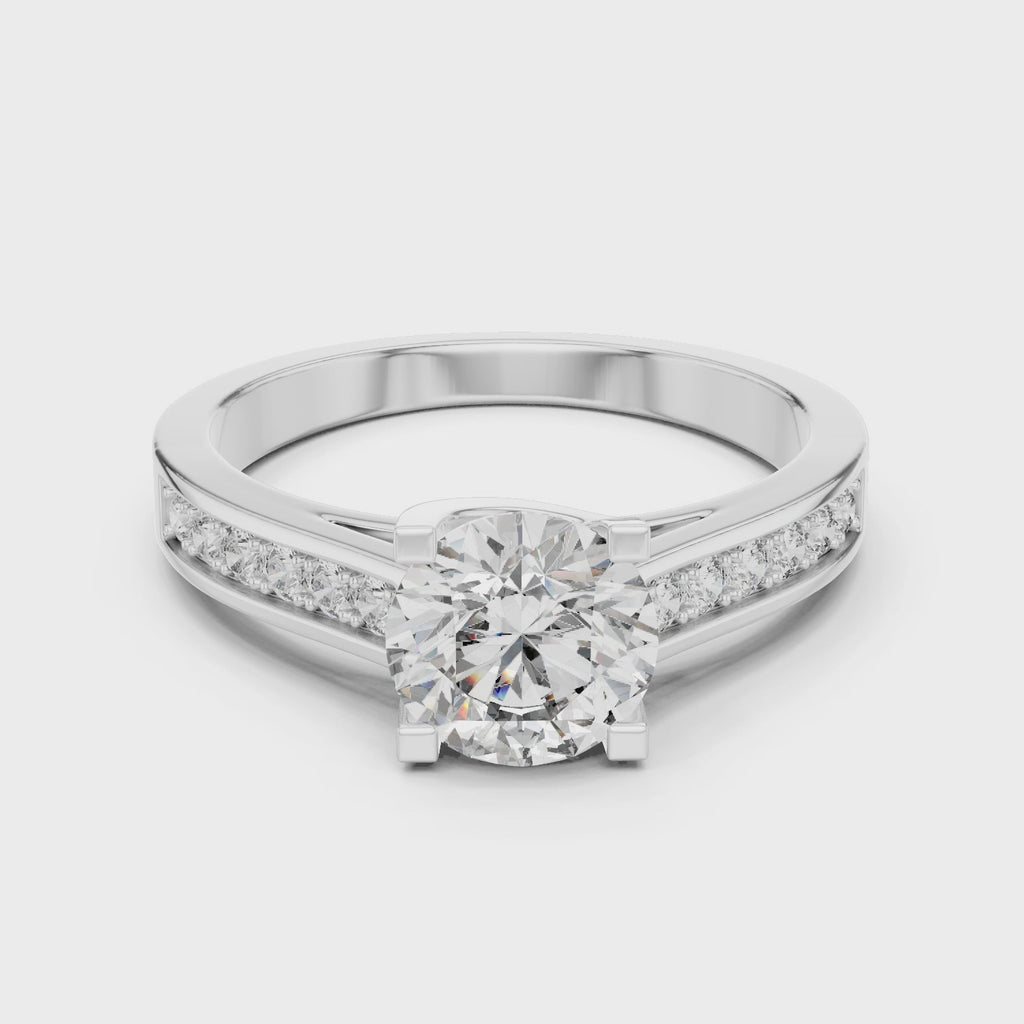9KT White Gold, 14KT White Gold, 18KT White Gold