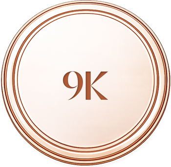 9KT Rose Gold