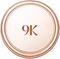 9KT Rose Gold